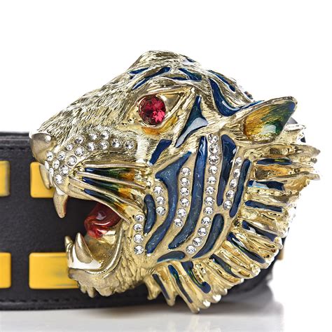 gucci tiger head belt